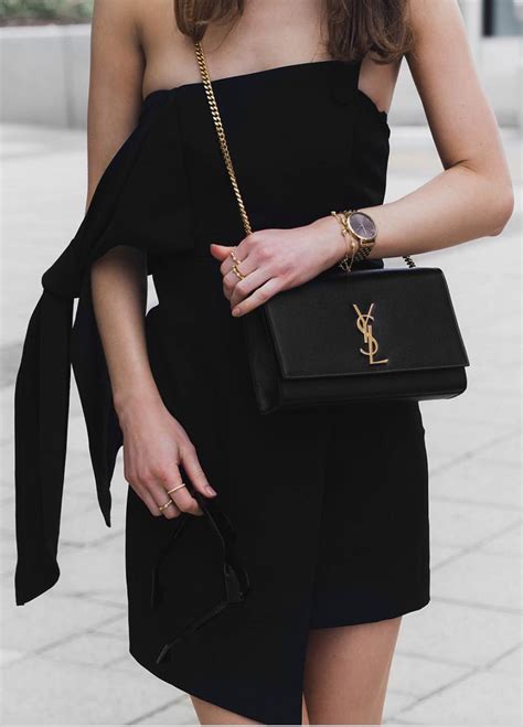 ysl kate bag gold|YSL kate bag outfit.